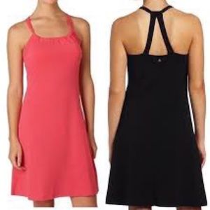 NWOT prAna Quinn Dress Azalea Pink in XS